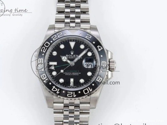 AAA Replica Watches HGF 1:1 SS VR3186 LN Edition II Master on Jubilee GMT CHS Premium Best Bracelet 116710 1460 904L 0102